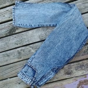 Vintage acid washed jeans